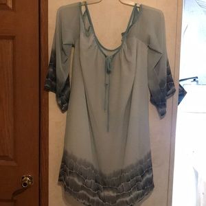 Beautiful peek shoulder dress